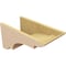 Ekena Millwork 10"W x 20"D x 10"H Wide New Brighton Rough Cedar Woodgrain TimberThane Corbel, Primed Tan CORUR10X20X10NEBRCPR - alternate 4